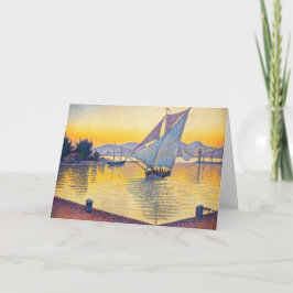 Paul Signac - The Port at Sunset, Opus 236 Kort