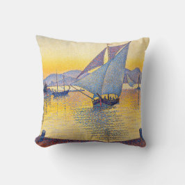 Paul Signac - The Port at Sunset, Opus 236 Kudde