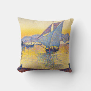 Paul Signac - The Port at Sunset, Opus 236 Kudde