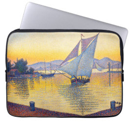 Paul Signac - The Port at Sunset, Opus 236 Laptop Fodral