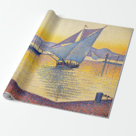 Paul Signac - The Port at Sunset, Opus 236 Presentpapper