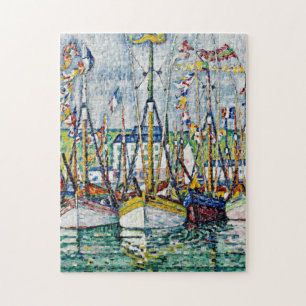 Paul Signac - välsignelse av tonfiskflottan i Gro Pussel