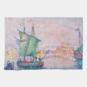 Paul Signac - Venedig, Rosa Cloud Kökshandduk