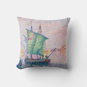 Paul Signac - Venedig, Rosa Cloud Kudde