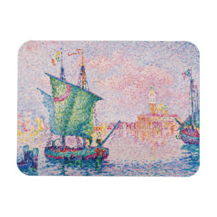 Paul Signac - Venedig, Rosa Cloud Magnet