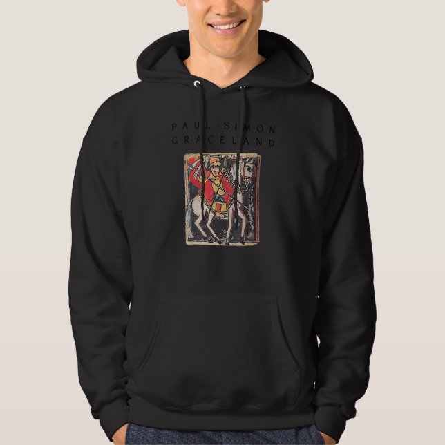 Paul Simon Graceland Hoodie (Framsida)