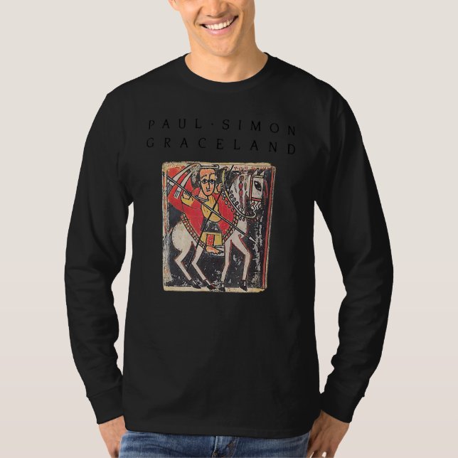 Paul Simon Graceland T Shirt (Framsida)