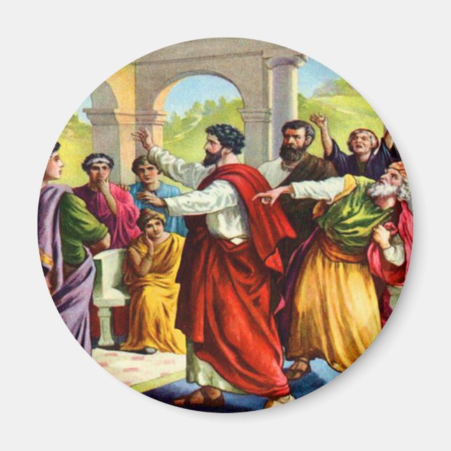 Paul stift upp antioch Magnet (Framsidan)