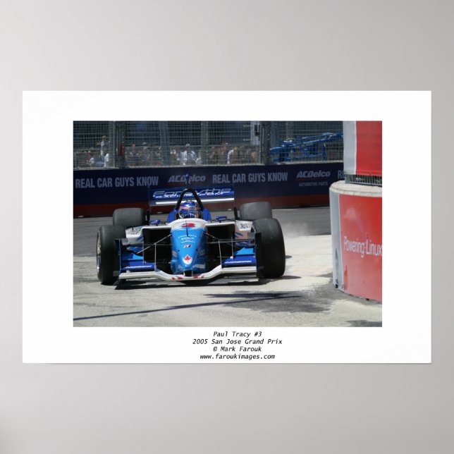 Paul Tracy, SJGP Poster (Framsidan)