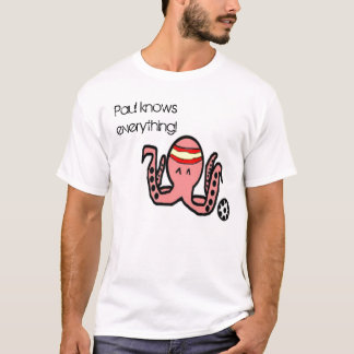 Paul vet allt! t-shirt