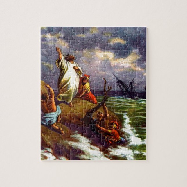 Paul vid haveriet Puzzle Design Pussel (Vertikal)