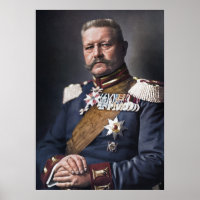 Paul von Hindenburg 1914 Colorized