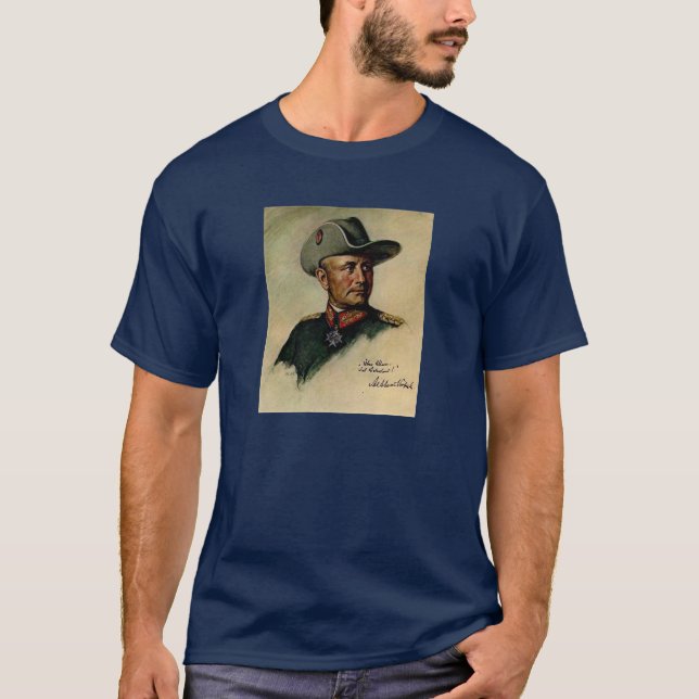 Paul von Lettow-Vorbeck Tee Shirt (Framsida)