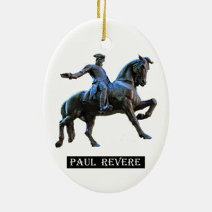 Paul vördar (Massachusetts) Julgransprydnad Keramik