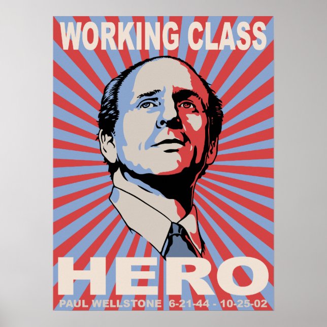 Paul Wellstone Poster (Framsidan)