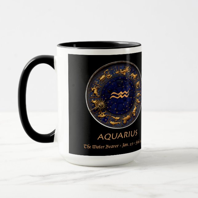 Paul Whitehead astrologisk muggAquarius Mugg (Vänster)
