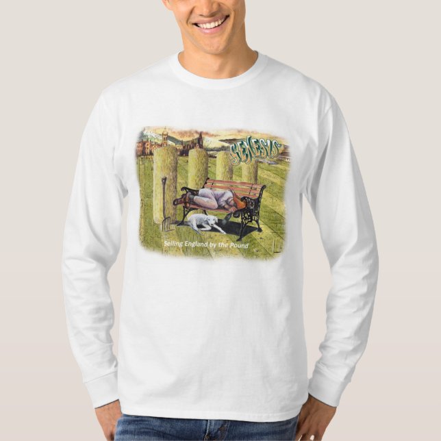 Paul Whitehead uppkomst som säljer England vid T Shirt (Framsida)