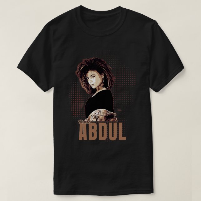 Paula Abdul 80s T Shirt (Design framsida)