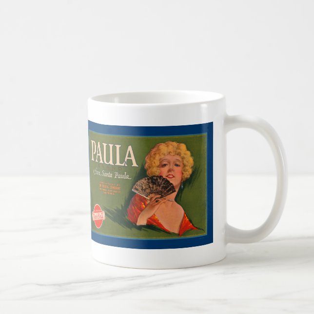 Paula Brand från Santa Paula Kaffemugg (Höger)