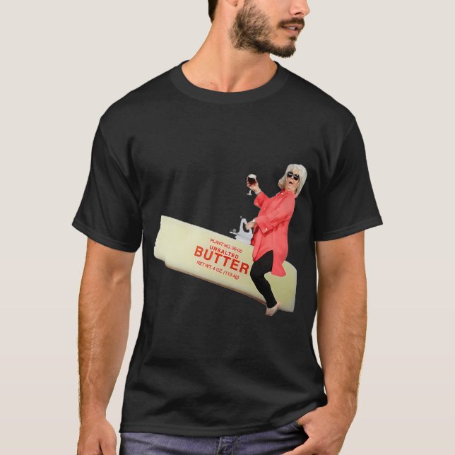 Paula deen ridning smör t shirt (Framsida)