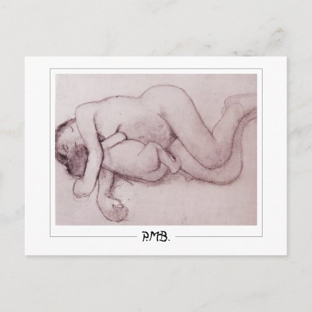 Paula Modersohn-Becker #121 - Finkonst Vykort (Framsida)
