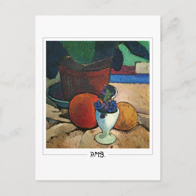 Paula Modersohn-Becker #124 - Finkonst Vykort (Framsida)