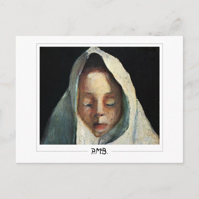 Paula Modersohn-Becker #132 - Finkonst Vykort (Framsida)