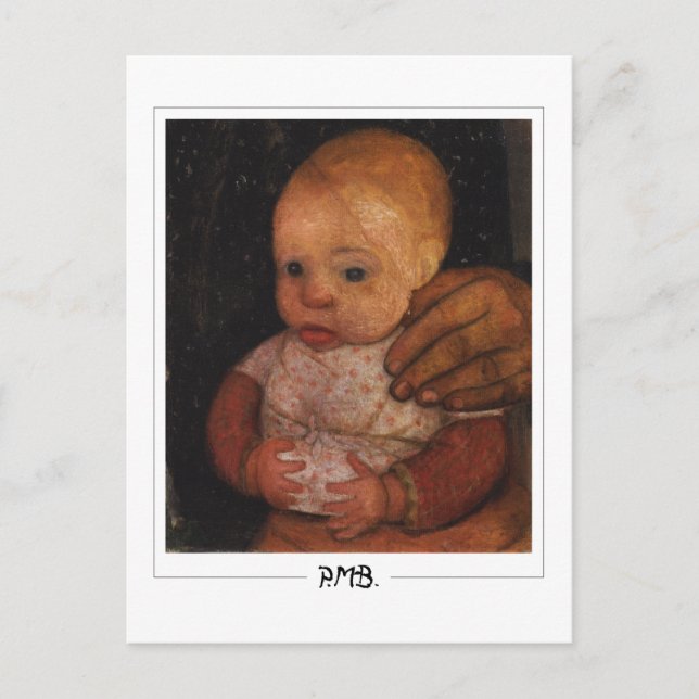 Paula Modersohn-Becker #139 - Finkonst Vykort (Framsida)