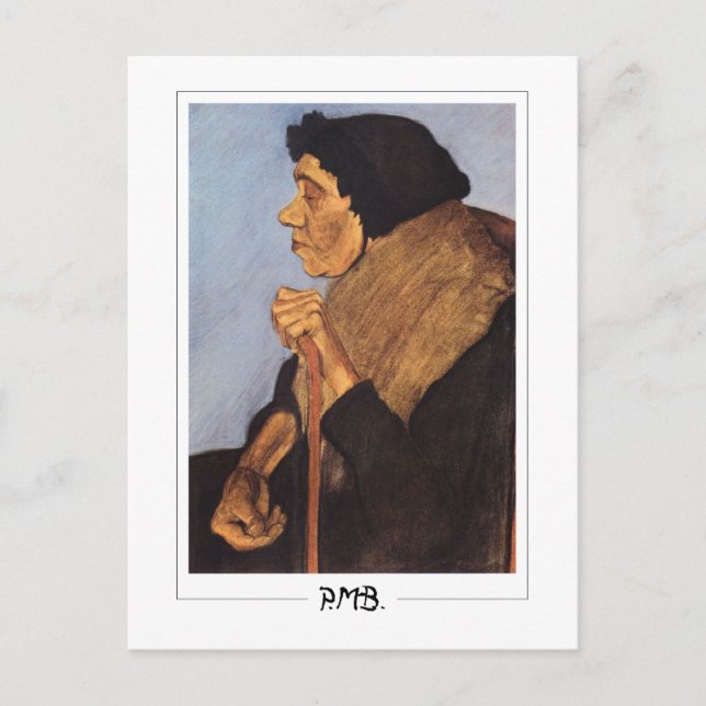 Paula Modersohn-Becker #150 - Konst Vykort (Framsida)