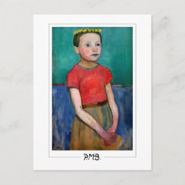 Paula Modersohn-Becker #176 - Finkonst Vykort
