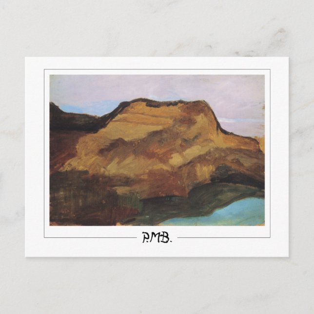 Paula Modersohn-Becker #23 - Finkonst Vykort (Framsida)