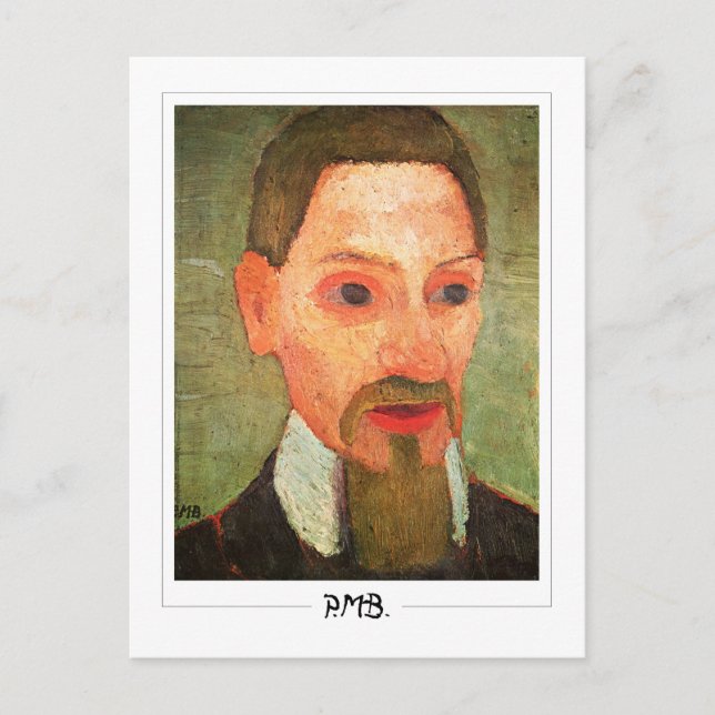 Paula Modersohn-Becker #64 - Finkonst Vykort (Framsida)