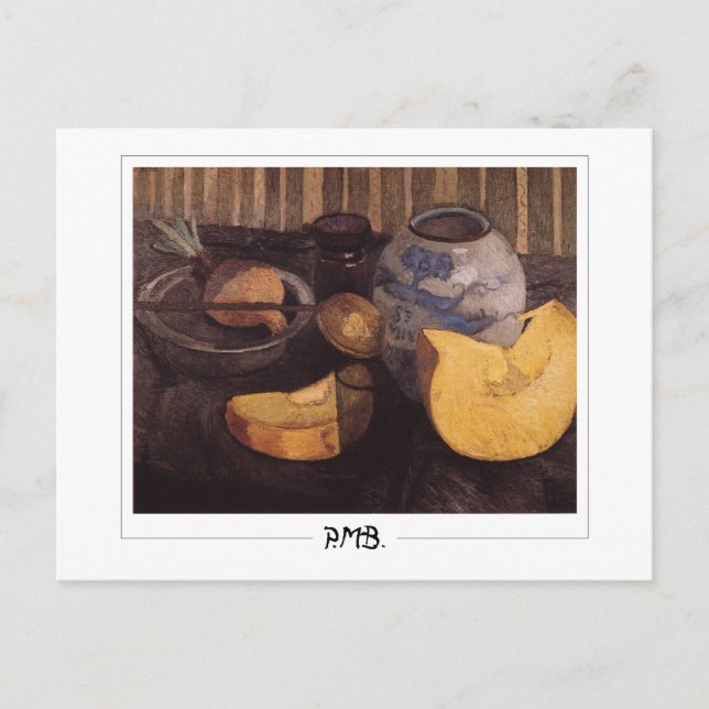 Paula Modersohn-Becker #81 - Finkonst Vykort (Framsida)