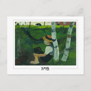 Paula Modersohn-Becker #9 - Fin konst Vykort