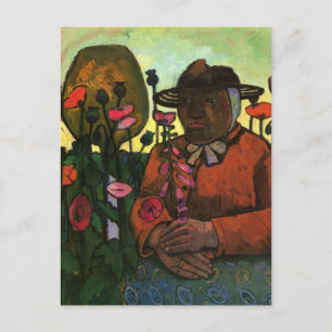 Paula Modersohn-Becker- Gamla kvinnor i trädgården Vykort