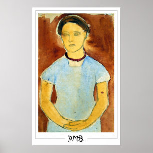 Paula Modersohn-Becker Zedign Art Poster #108