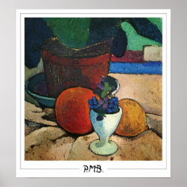 Paula Modersohn-Becker Zedign Art Poster #124
