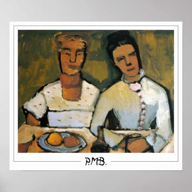 Paula Modersohn-Becker Zedign Art Poster #162 (Framsidan)