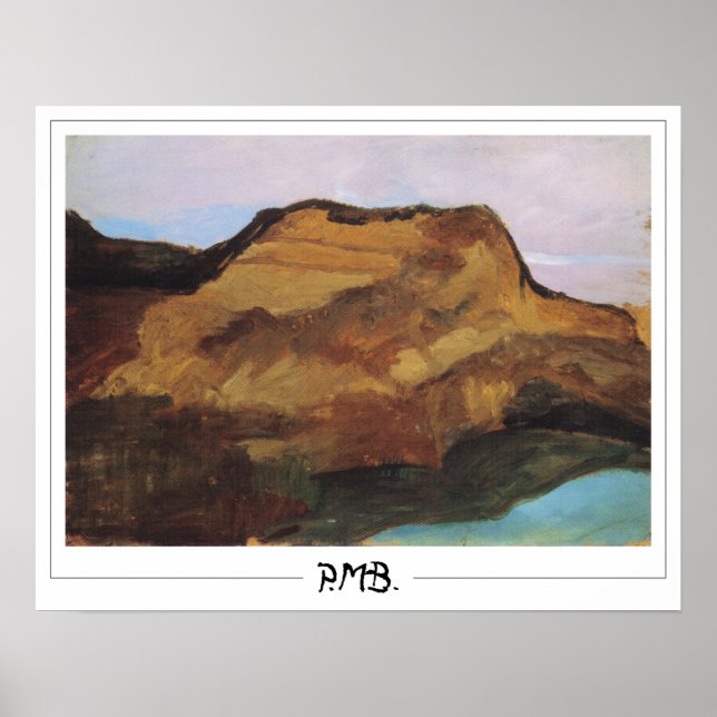 Paula Modersohn-Becker Zedign Art Poster #23 (Framsidan)