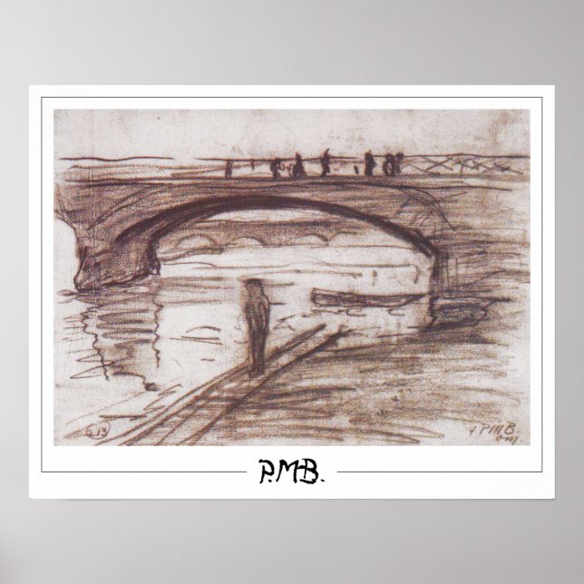 Paula Modersohn-Becker Zedign Art Poster #37 (Framsidan)