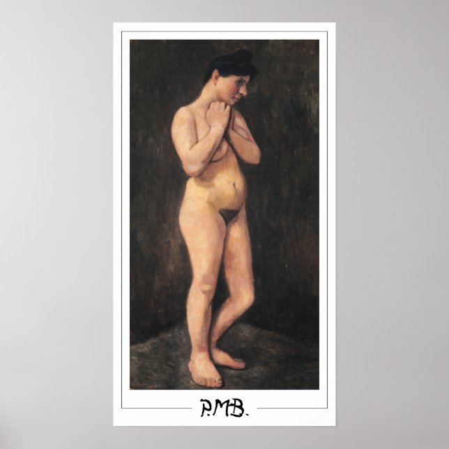 Paula Modersohn-Becker Zedign Art Poster #41 (Framsidan)