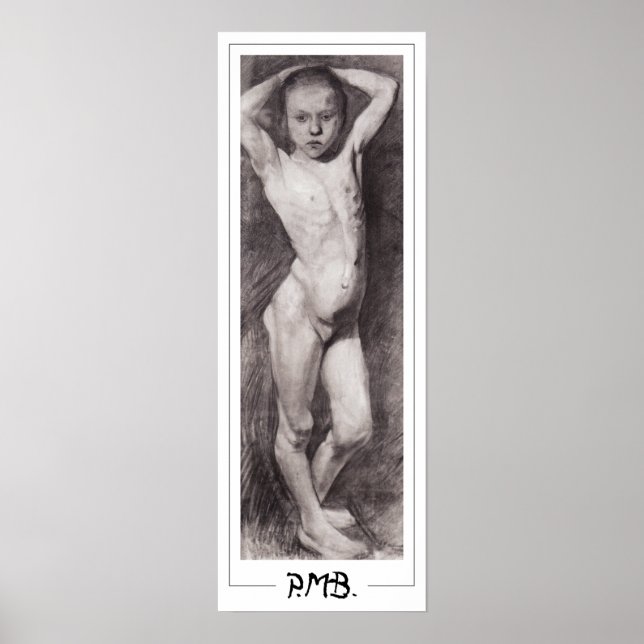 Paula Modersohn-Becker Zedign Art Poster #52 (Framsidan)