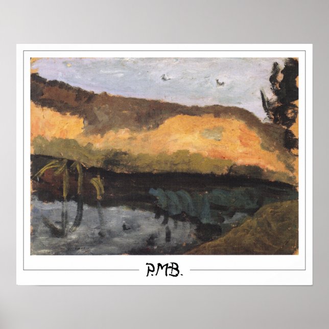 Paula Modersohn-Becker Zedign Art Poster #53 (Framsidan)