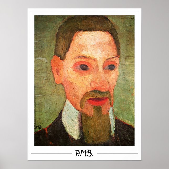 Paula Modersohn-Becker Zedign Art Poster #64 (Framsidan)