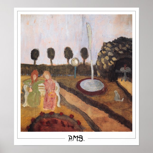 Paula Modersohn-Becker Zedign Art Poster #68 (Framsidan)
