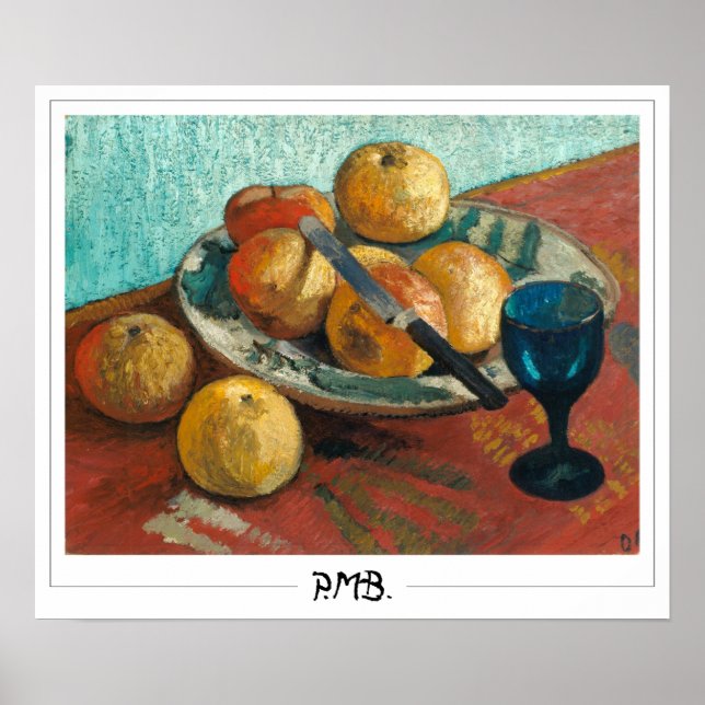 Paula Modersohn-Becker Zedign Art Poster #8 (Framsidan)