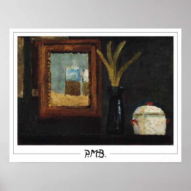 Paula Modersohn-Becker Zedign Art Poster #93 (Framsidan)
