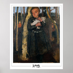 Paula Modersohn-Becker Zedign Art Poster nr 4