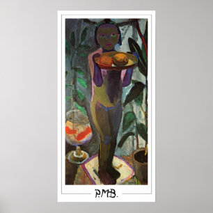 Paula Modersohn-Becker Zedign konstaffisch #181 Poster