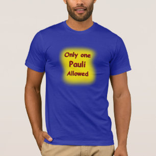 Pauli uteslutandeprincip t-shirt